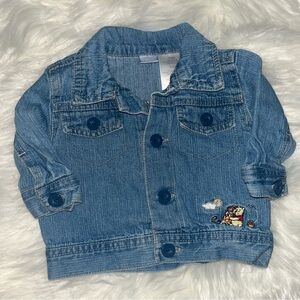 Disney Blue Jean Jacket Classic Denim Style